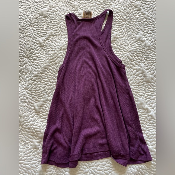 Free People Plum Swing Tank top - Picture 4 of 4